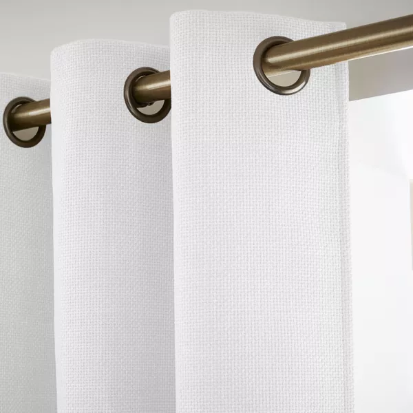 Rideau obscurcissant thermique (180 x 260 cm) Alba Blanc perle