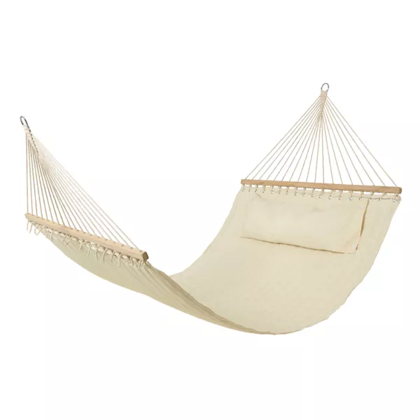 Toile de hamac 2 places avec coussin �vasion Cr�me