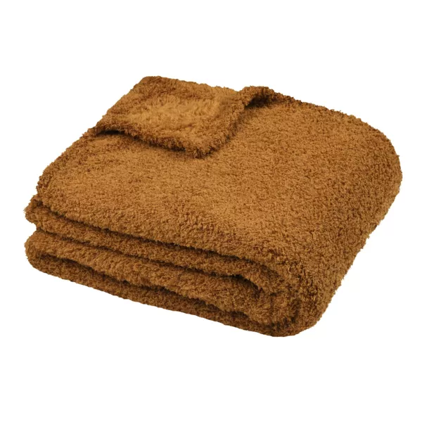 Plaid doux (130 x 160 cm) Montreal Camel