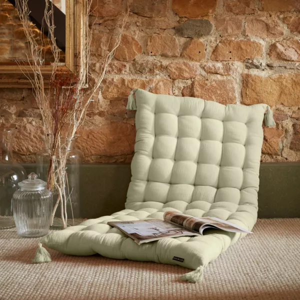 Matelas de sol gaze de coton (60 x 120 cm) Ga�a Vert tilleul