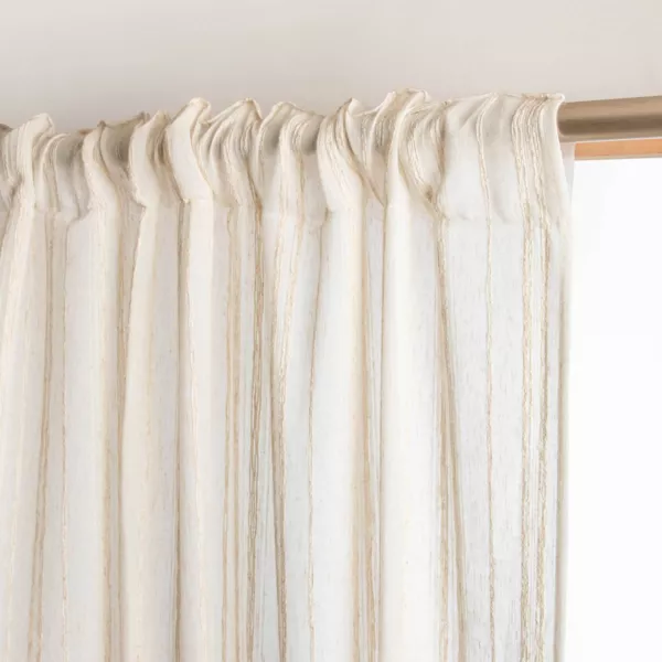 Gardine Stangendurchzug (280 x 240 cm) Th�o Beige