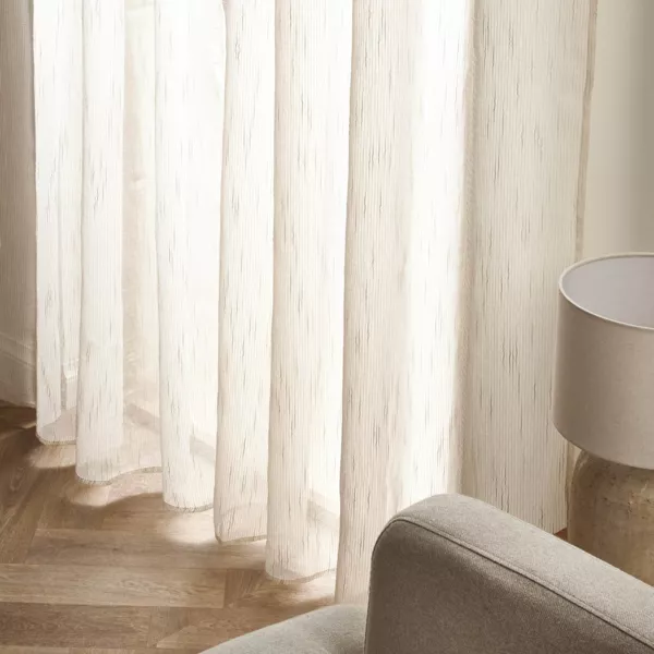 Visillo con ojales (140 x 280 cm) Rapha�l Beige