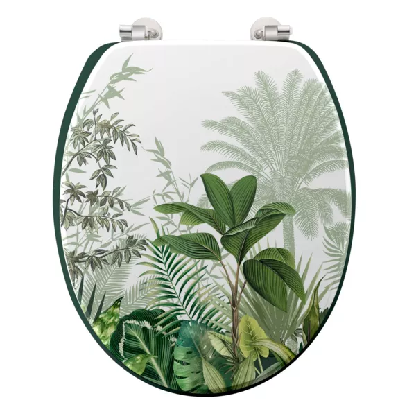 Toilets�de i tr� (37 x 46 cm) Vagabonde Gr�n