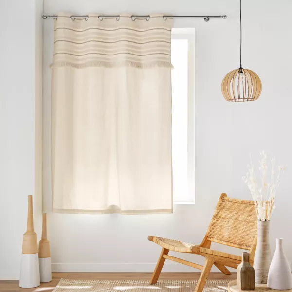 Tenda cotone (140 x 180 cm) Atlas Beige