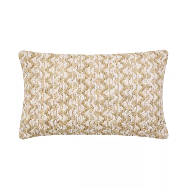 Coussin rectangulaire coton (30 x 50 cm) Loumeo Beige