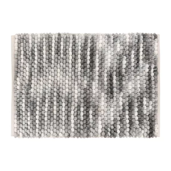 Tapis de bain coton (50 x 75 cm) Bridge Gris