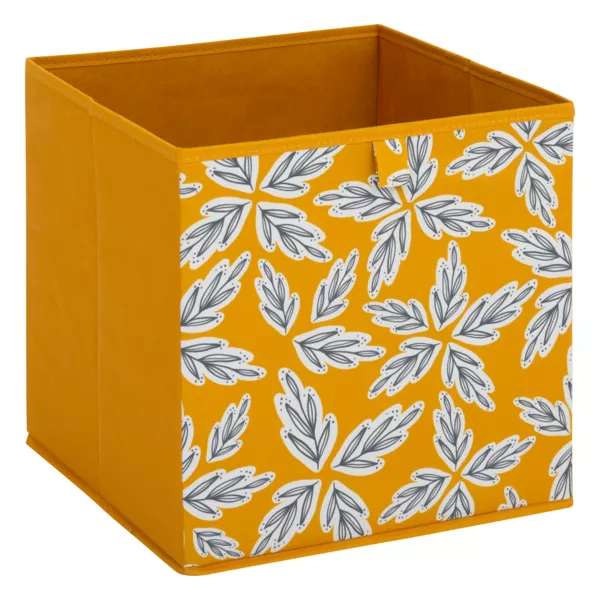 Cesta de almacenamiento (31 x 31 cm) Folia Amarillo