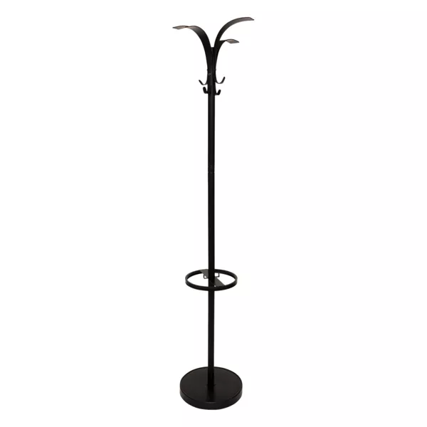 Garderobestativ i metal (H175,2 cm) Strongy Sort