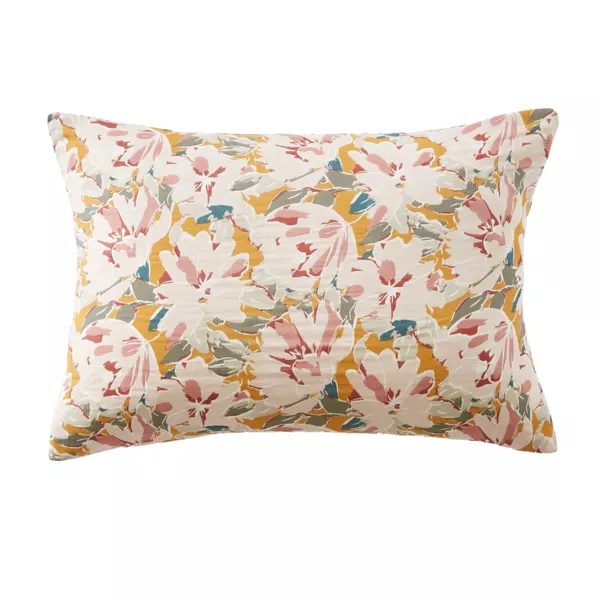 Funda de almohada rectangular de gasa de algod�n (50 x 70 cm) April Multicolor