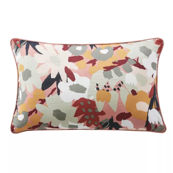 Coj�n rectangular en gasa de algod�n (40 x 60 cm) Azel Multicolor