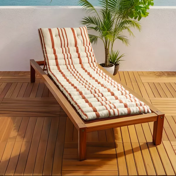 Coj�n de tumbona enrrollable (L180 cm) Manduel Naranja
