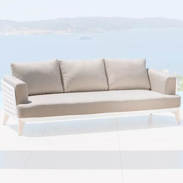 Vervangende kussens voor Bank 3 personen Monte Carlo Taupe