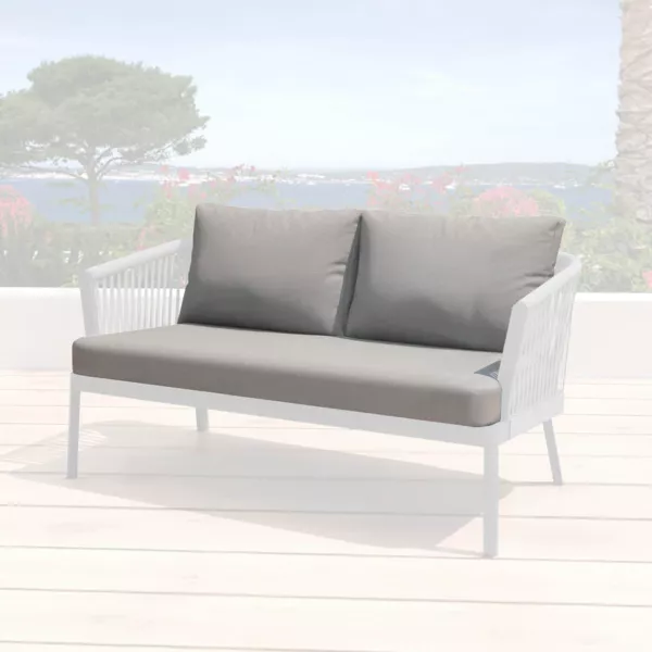 Fundas de coj�n de repuesto para Sof� 2 personas Amalfi Gris antracita