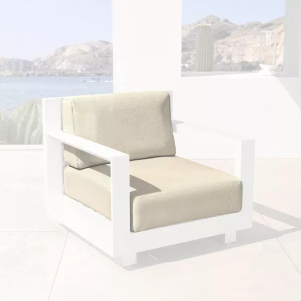 Ersatzpolsterbez�ge f�r Gartensessel Elba Beige