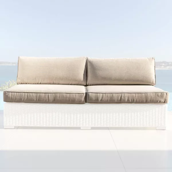 Vervangende kussenhoes voor Tuinbank 2 personen Palma Taupe