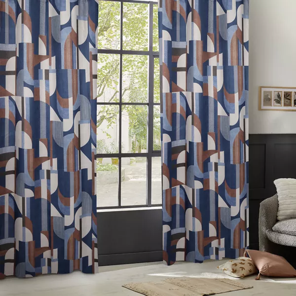 Verdunkelungsvorhang (135 x 260 cm) Elena Terrakotta