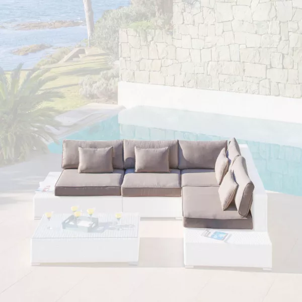 Ersatzpolsterbez�ge f�r Lounge-Set 5-teilig Palma Taupe