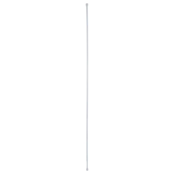 Barra de cortina de ducha autobloqueante (de 105 a 250 cm) Blanco