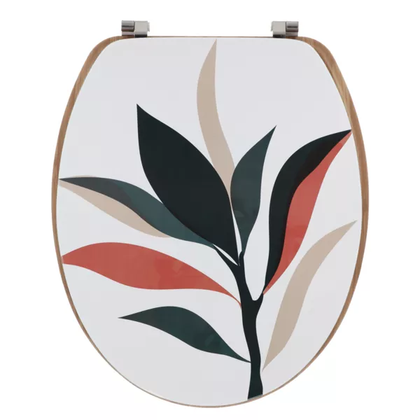 Toiletbril 18 inch MDF Bucolische Multikleur