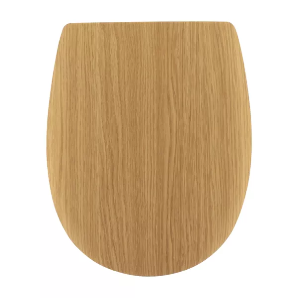 Abattant WC 18 pouces MDF Fa�on Ch�ne Beige