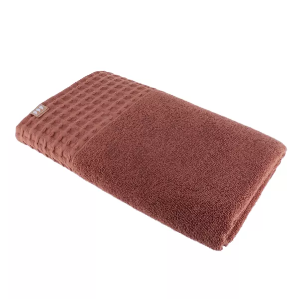 Asciugamano da bagno cotone (90 x 150 cm) Season color Ambra