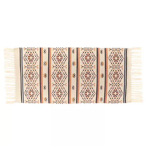 Wohnzimmerteppich Baumwolle (45 x 90 cm) Puebla Mehrfarbig