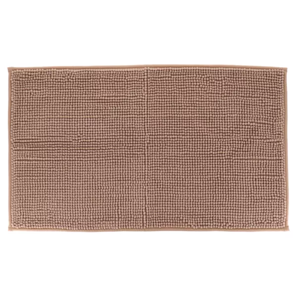 Alfombra de ba�o de microfibra (45 x 75 cm) Bolas Cappuccino