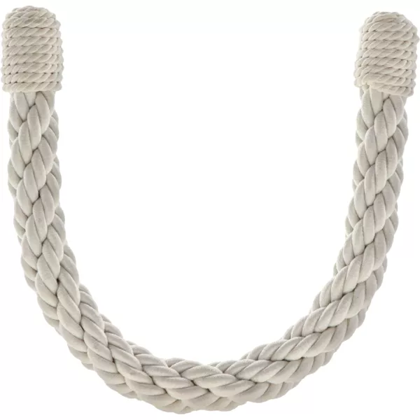 Embrasse rideau aimantée Contis Blanche