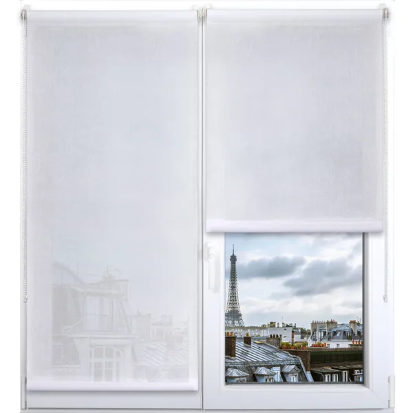 Store enrouleur tamisant (45 x 180 cm) Pure Blanc
