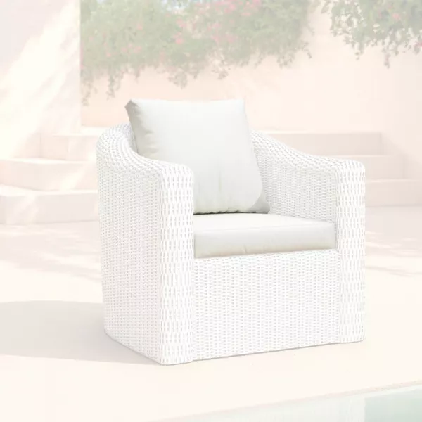 Federe per cuscini di ricambio per Poltrona Calvi Bianco