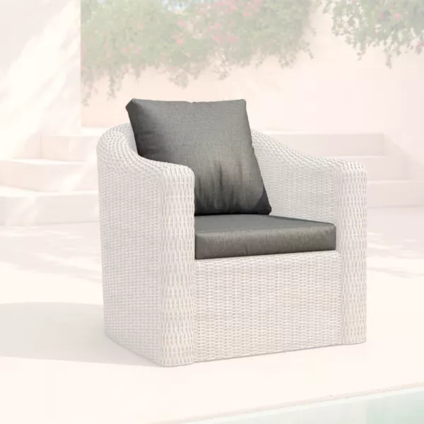 Housses de coussin de remplacement pour Fauteuil Calvi Gris fonc�