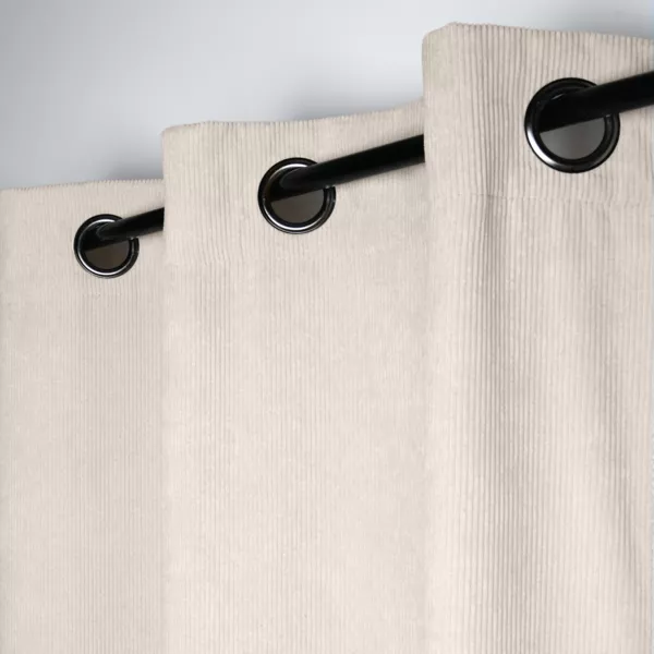 Vorhang Samt (140 x 260 cm) Dandy Beige