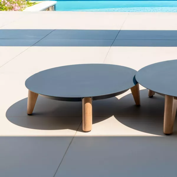 Salontafel rond (D68 cm) Monte Carlo - Antraciet