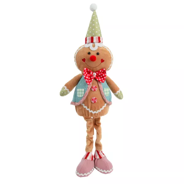 St�ende peberkagemand (H65 cm) Johnny klovnen Multifarvet
