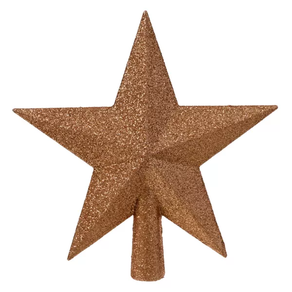 Puntale albero di Natale Alpine Cognac