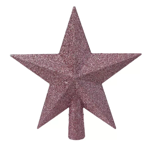 Puntale albero di Natale Alpine Rosa antico