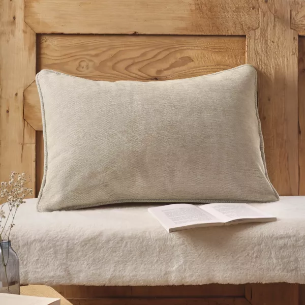 Coussin rectangulaire tiss� (40 x 60 cm) Magnus Ecru