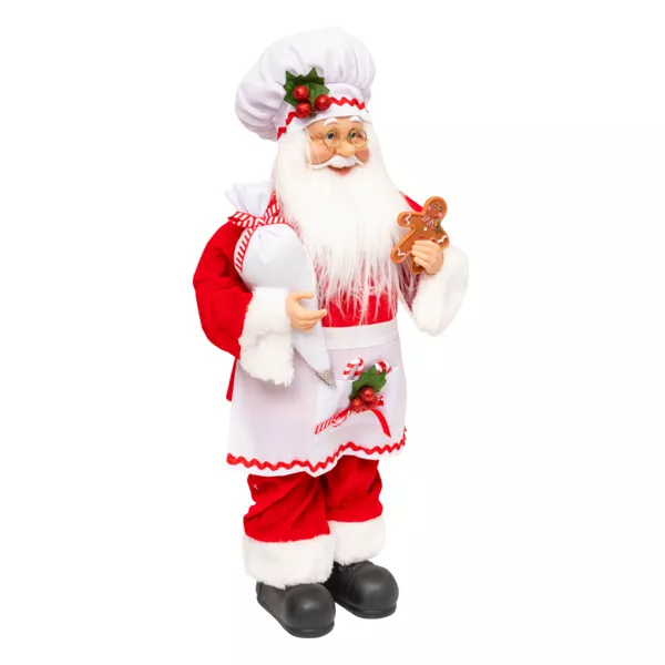 Pap� Noel tradicional (H45 cm) Gautier el cocinero