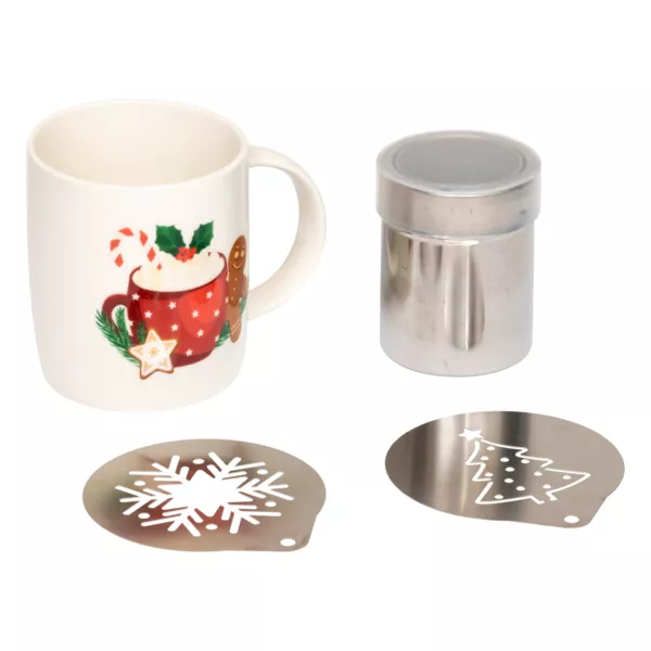 Kit de barista Cappuccino Noël gourmand