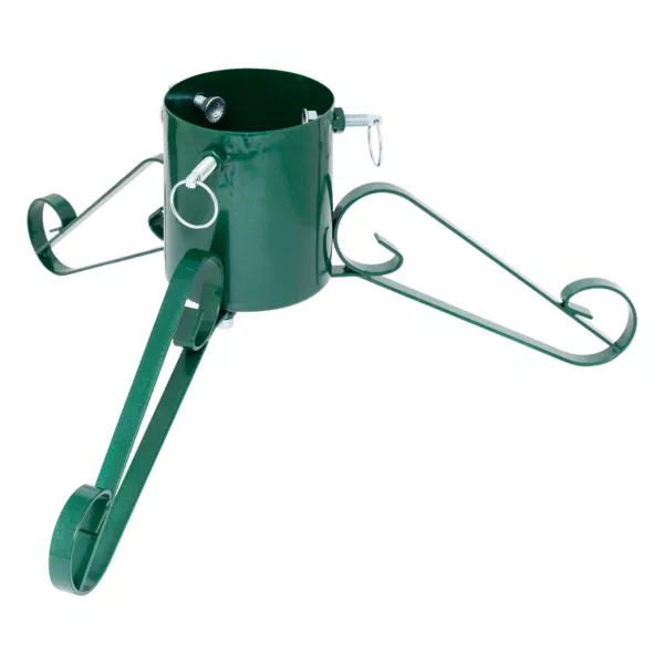Piede in metallo per albero di Natale (D56 cm) Arabesque Verde