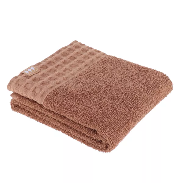 Serviette de bain coton (50 x 90 cm) Season Color Caramel
