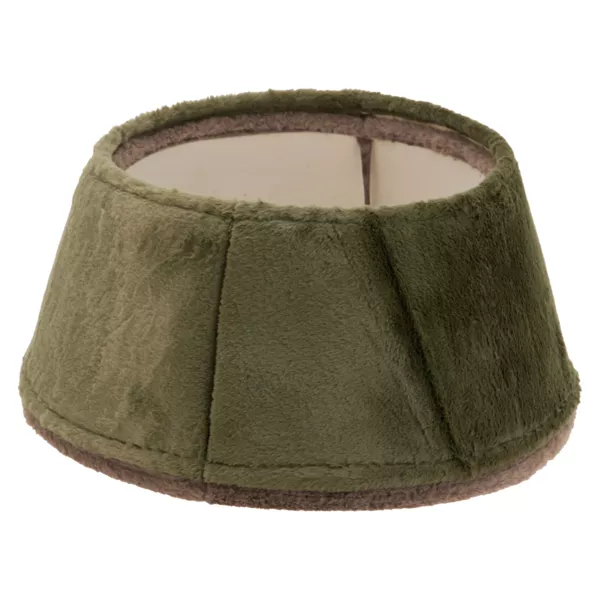Copribase albero di Natale (D55 cm) Ecopelliccia Verde