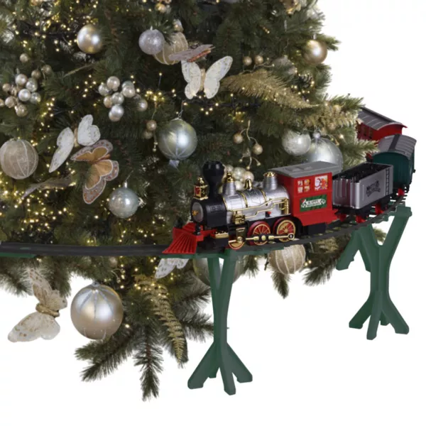 Elektrischer Musikzug mit Batteriebetrieb f�r Weihnachtsbaum (D88 cm) King's Cross
