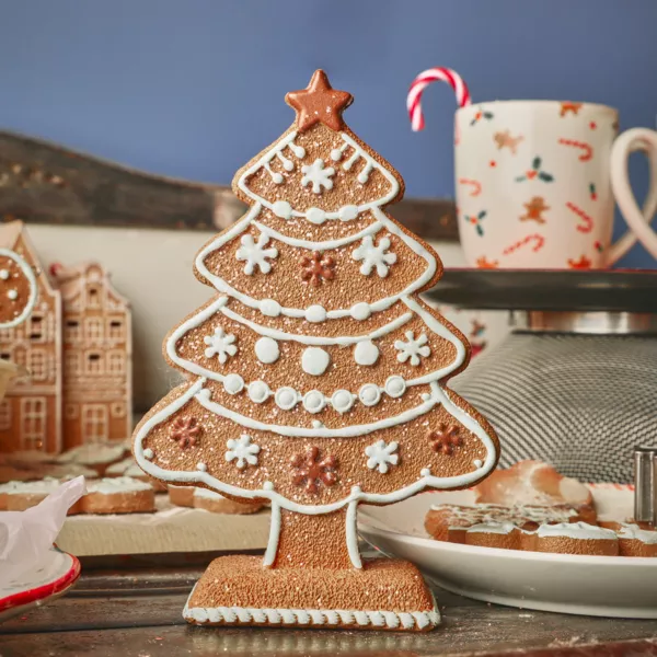 Albero di Natale da tavolo (H17 cm) Dolcezza zuccherata