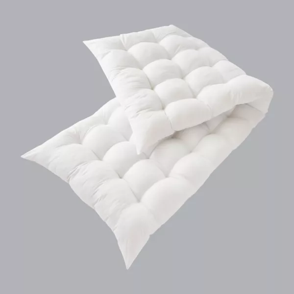 Coussin de garnissage bain de soleil microfibre (70 x 190 cm) A�ris Blanc