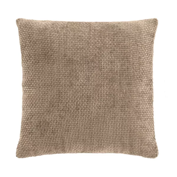 Coussin carr� Velours (45 x 45 cm) Leo Beige