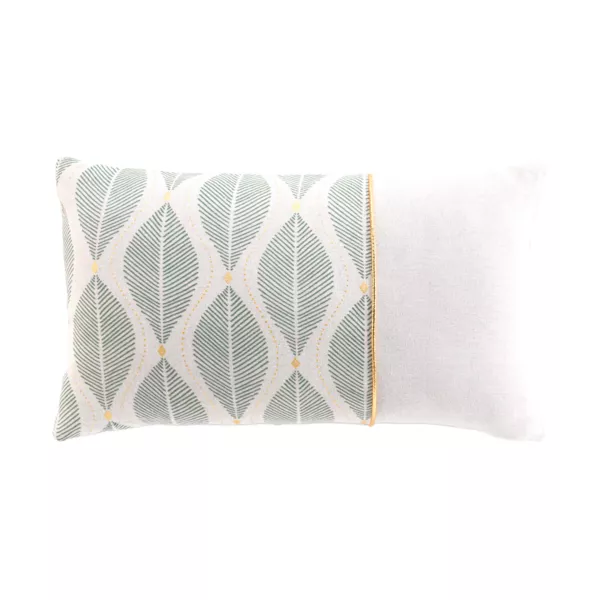Cuscino rettangolare in cotone (30 x 50 cm) Maho Verde salvia