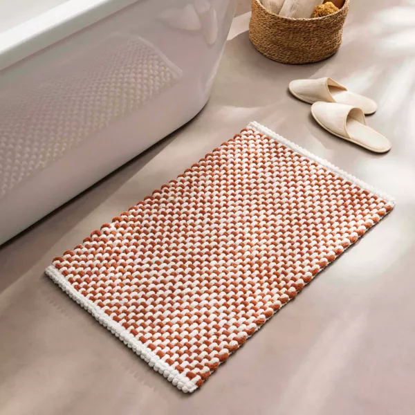 Tapis de bain coton (50 x 80 cm) Rafael Terracotta
