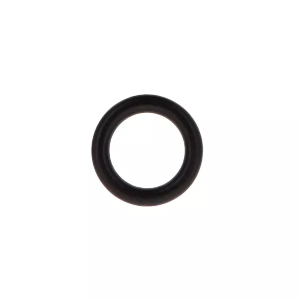 Set di 10 anelli in legno (D28 mm) Nils Nero opaco