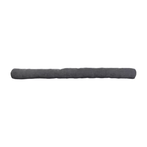 Tochtstopper enkel velours ribstof (80 cm) Ernest Grijs